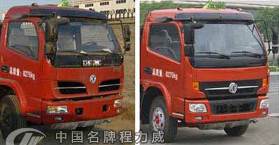 國五東風凱普特掛桶對接式垃圾車