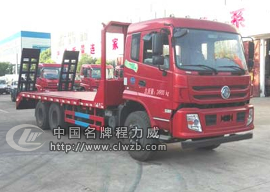 國五東風(fēng)后雙橋平板運輸車