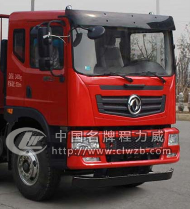 國五東風后雙橋平板運輸車