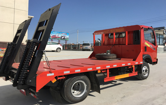 【上藍牌、國五】重汽王牌平板車