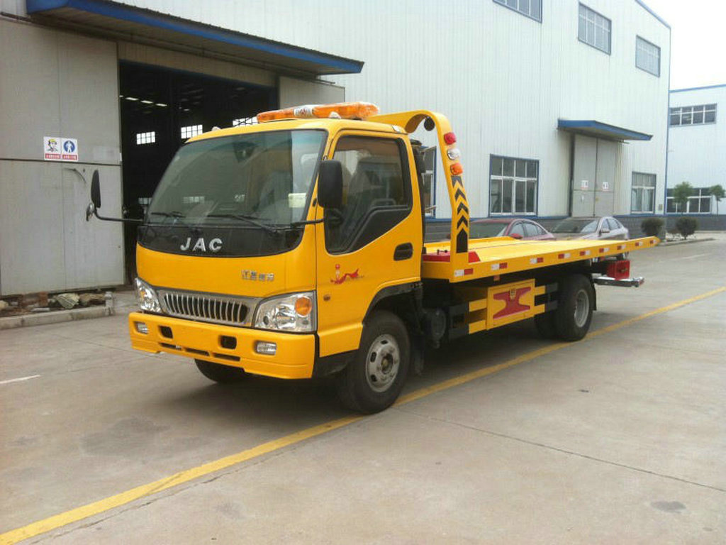 江淮駿鈴V5一拖二藍(lán)牌清障車
