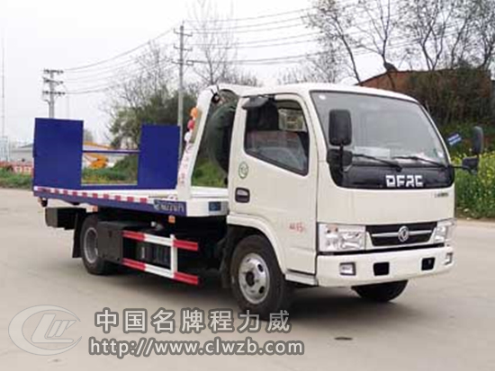 東風(fēng)小凱普特藍牌平板清障車
