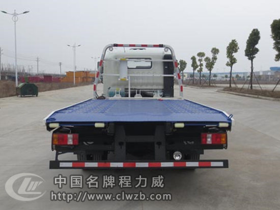 慶鈴五十鈴藍(lán)牌一拖二清障車