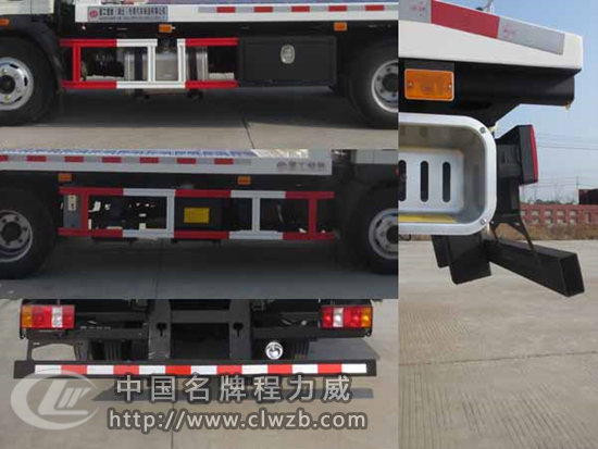 慶鈴五十鈴藍(lán)牌一拖二清障車
