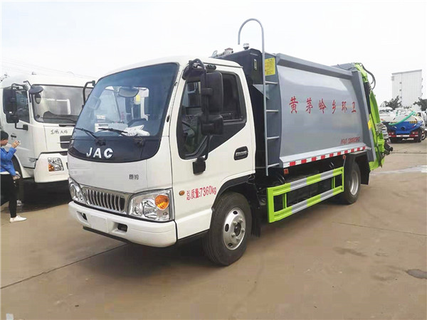 江淮康玲壓縮垃圾車發云南，湖北程力車輛上戶容易!