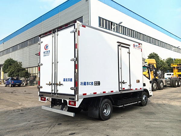 福田奧鈴智藍純電冷藏車
